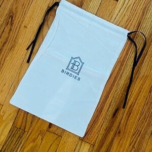 Birdies White Bag with Black Accents